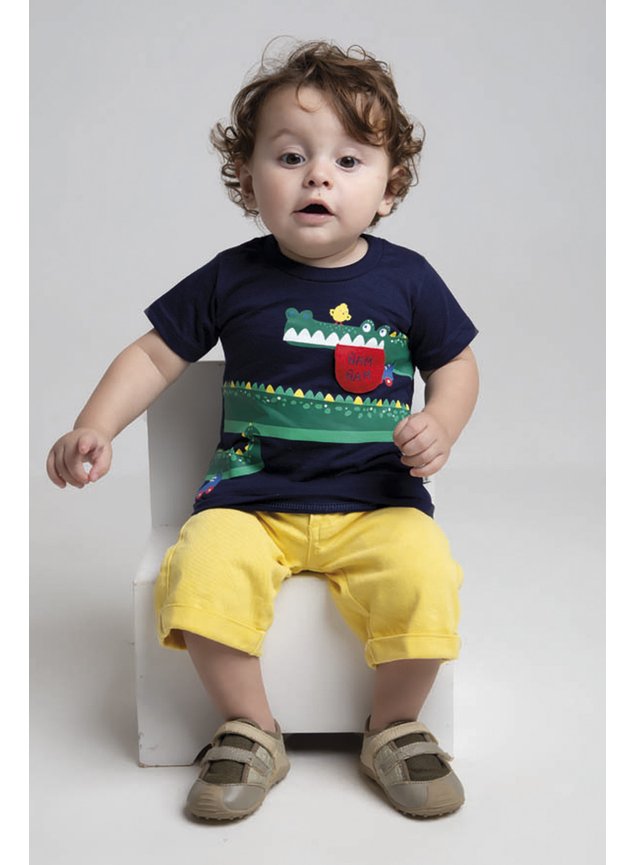 6013 camiseta azul avulsa meia malha pmg