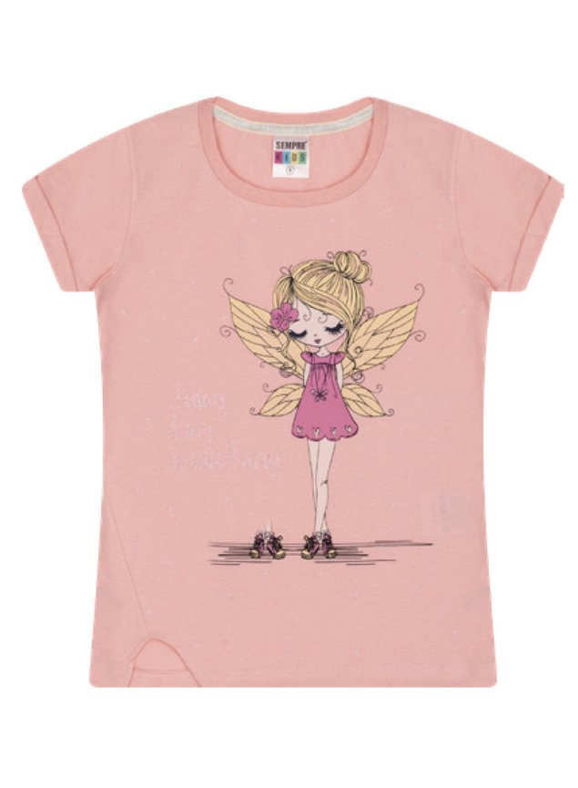 7364 rosa blusa intantil fada 1