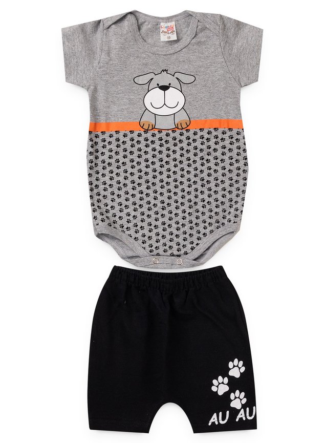 2057 mescla conjunto body cachorrinho cachorro 2