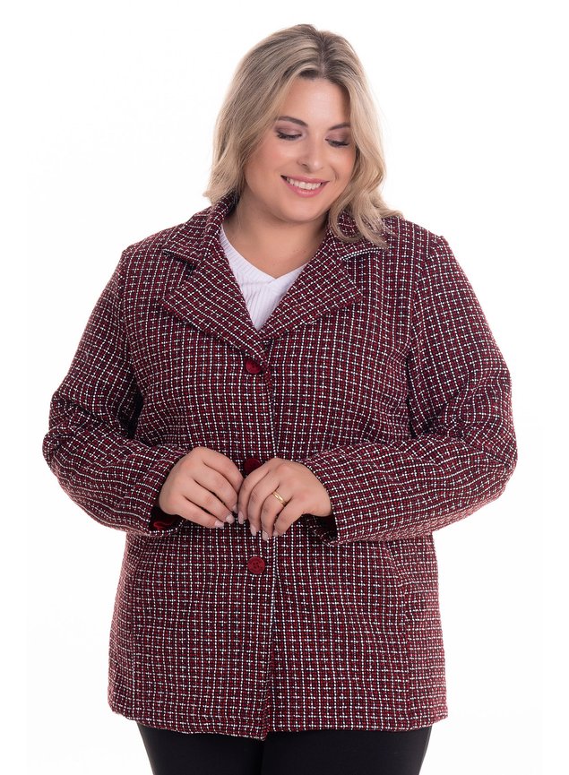 2283 1 casaco la tweed plus size