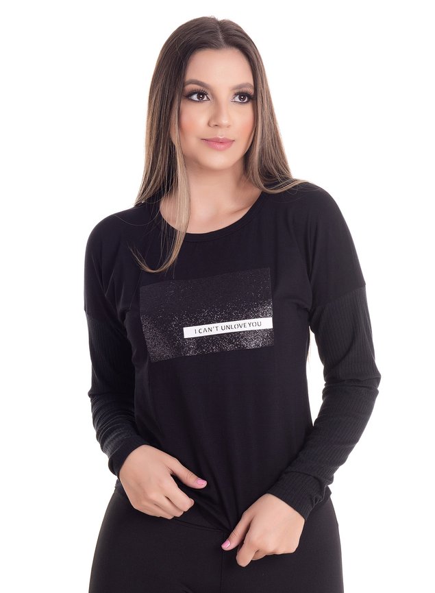 2447 5 blusa feminina decote redondo em malha visco 0