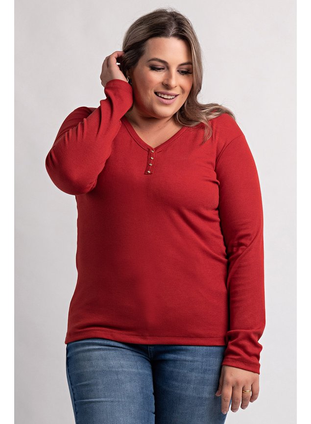1754 blusa plus size feminina manga longa 2