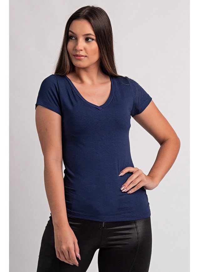 2100 blusa feminina visco gola v ki beleza 3