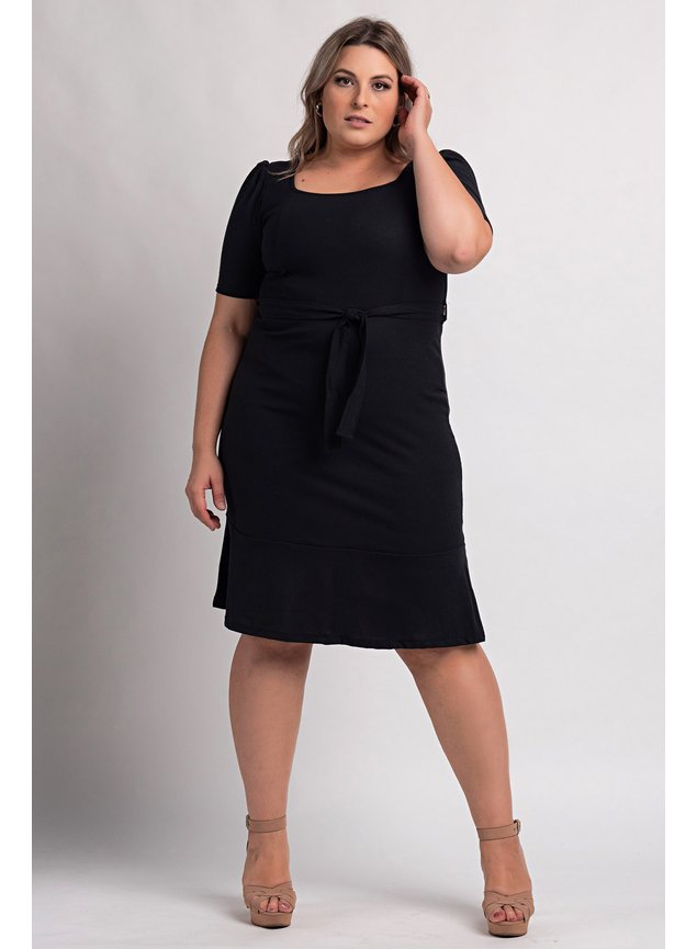 0585192 vestido feminino plus size cereja rosa