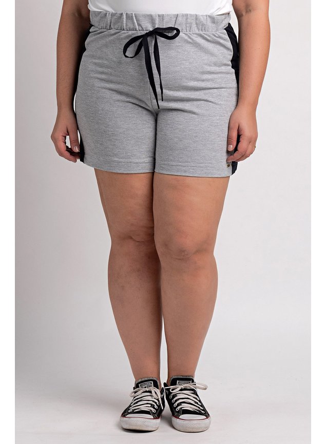 0585186 shorts feminino plus size moletinho cereja rosa 4