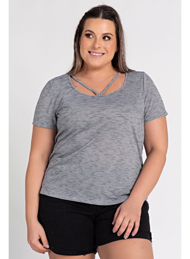 1873 blusa feminina plus size detalhe gola listras moda prime serena 3