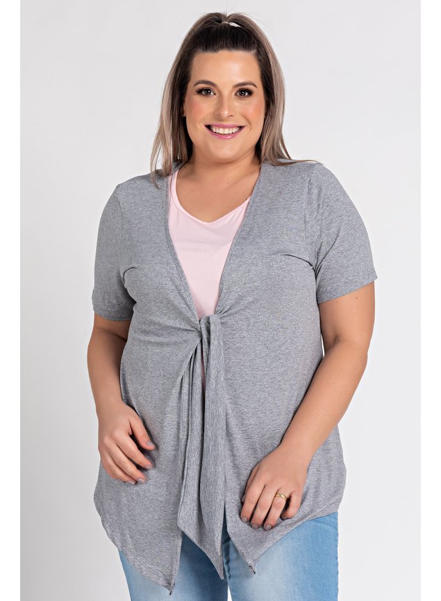 2653 cardigan feminino plus size visco amarracao frente moda prime serena 3