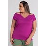 3141 blusa feminina plus size gola v vazado ombro shimy 2