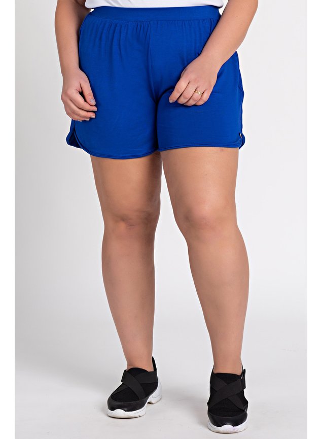 2433 shorts feminino plus size visco transpasse lateral moda prime serena 7