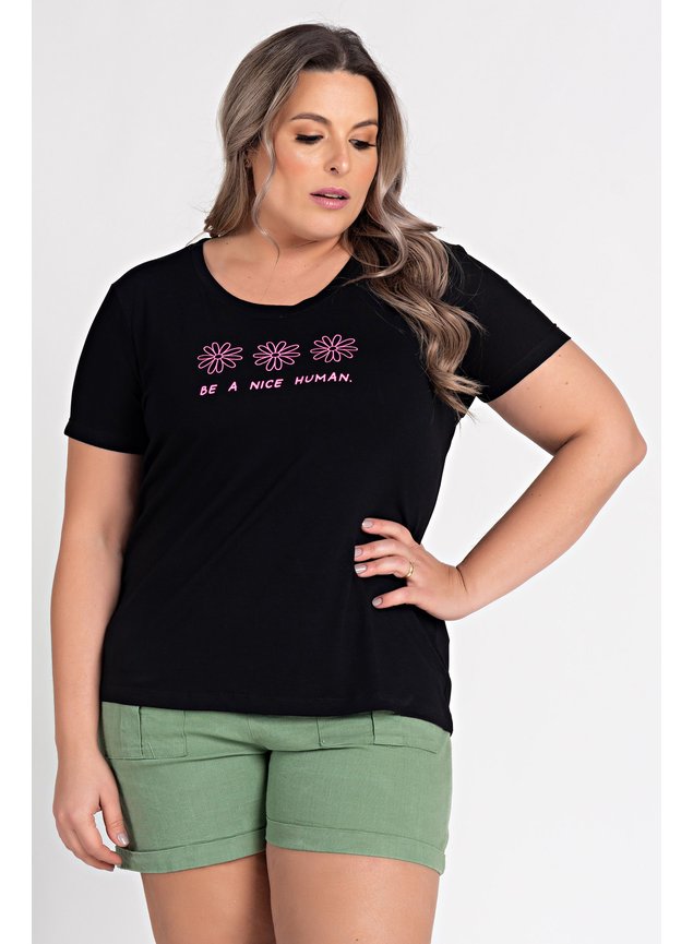 2625a t shirt feminina plus size estampada be a nice human moda prime serena 1