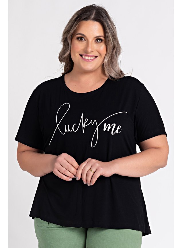 2626 t shirt feminina plus size visco estampada lucky me moda prime serena 1