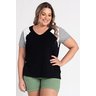 2636 blusa feminina plus size visco tricolor moda prime serena 3