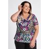2647 blusa feminina plus size visco estampada detalhe gola serena moda prime 3