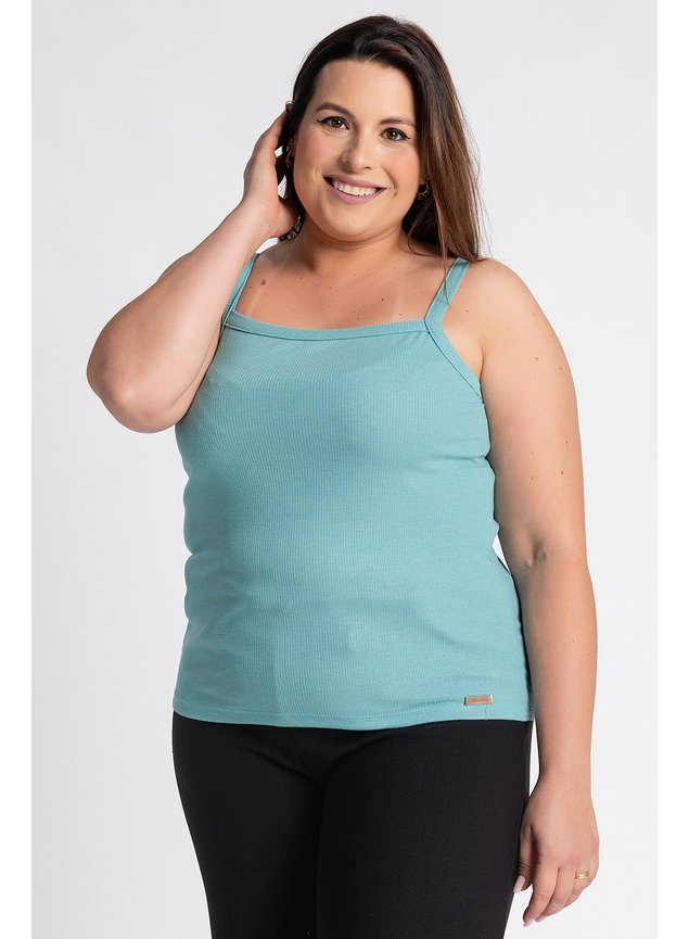 0585194 regata feminina plus size ribana canelada alcinha larga cereja rosa moda prime 4