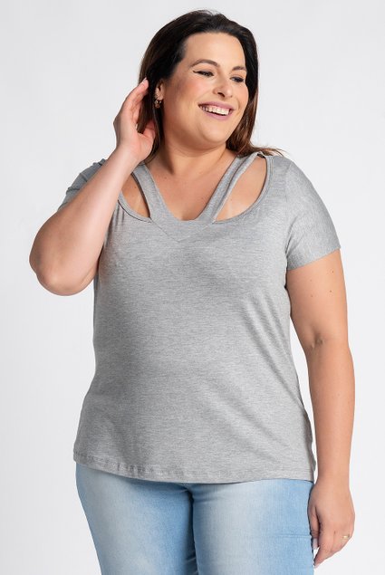 2686 blusa feminina plus size visco detalhe v gola serena moda prime 3