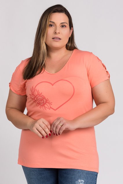 and2677 blusa feminina plus size visco detalhe mangas estampa frente anade