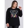 2732 blusa feminina plus size manga longa visco estampada tigre serena 4
