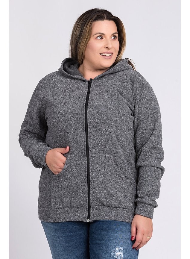 2715 2701 jaqueta feminina plus size boucle capuz fechamento ziper bolso canguru serena 4