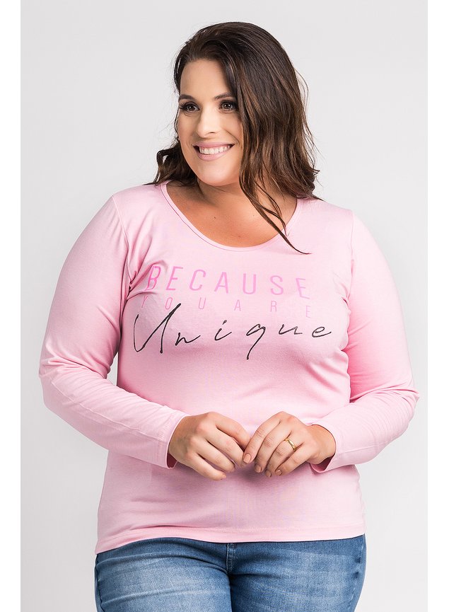 def8021 blusa feminina plus size manga longa visco estampada because you are unique def confeccoes 2