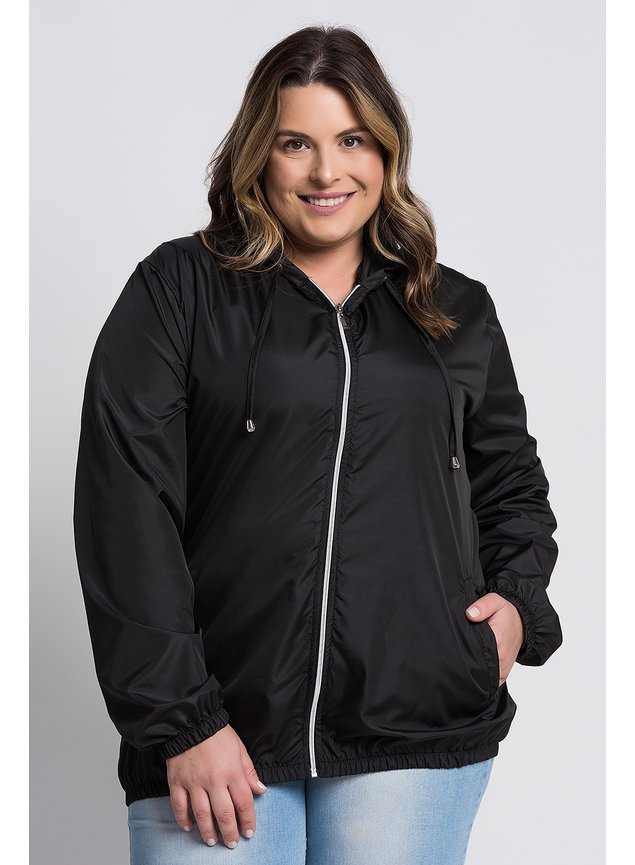 2746 jaqueta feminina plus size corta vento sem forro serena 9