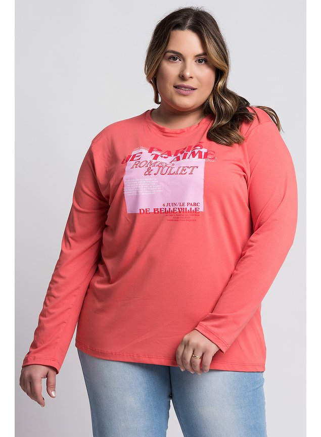 2753 blusa feminina plus size manga longa visco estampada romeu juliet serena 7