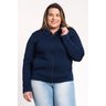 2758 jaqueta plus size feminina matelasse fechamento ziper bolsos serena 7