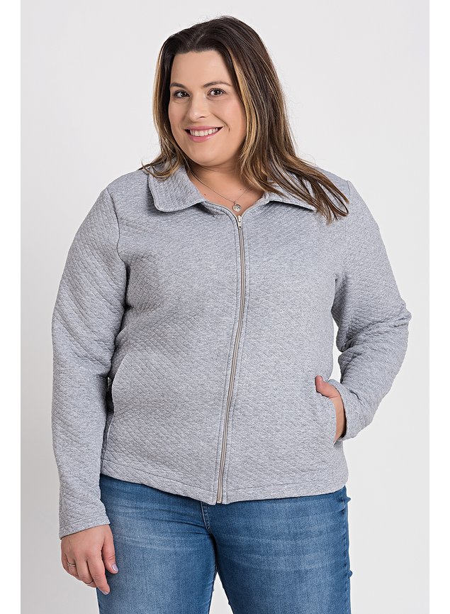 2611jaqueta plus size feminina matelasse bolsos serena 3