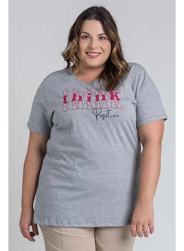 2767 t shirt feminina plus size estampada think positive serena 5