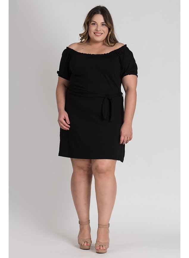 2777 2809 vestido feminino ciganinha plus size visco amarracao serena