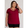2774 blusa feminina plus size visco tule decote mangas serena 6