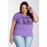 2827 blusa feminina plus size visco estampada animal print frase serena 3