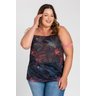 2802 blusa feminina plus size detalhe tule sublimado animal print visco costas serena 6