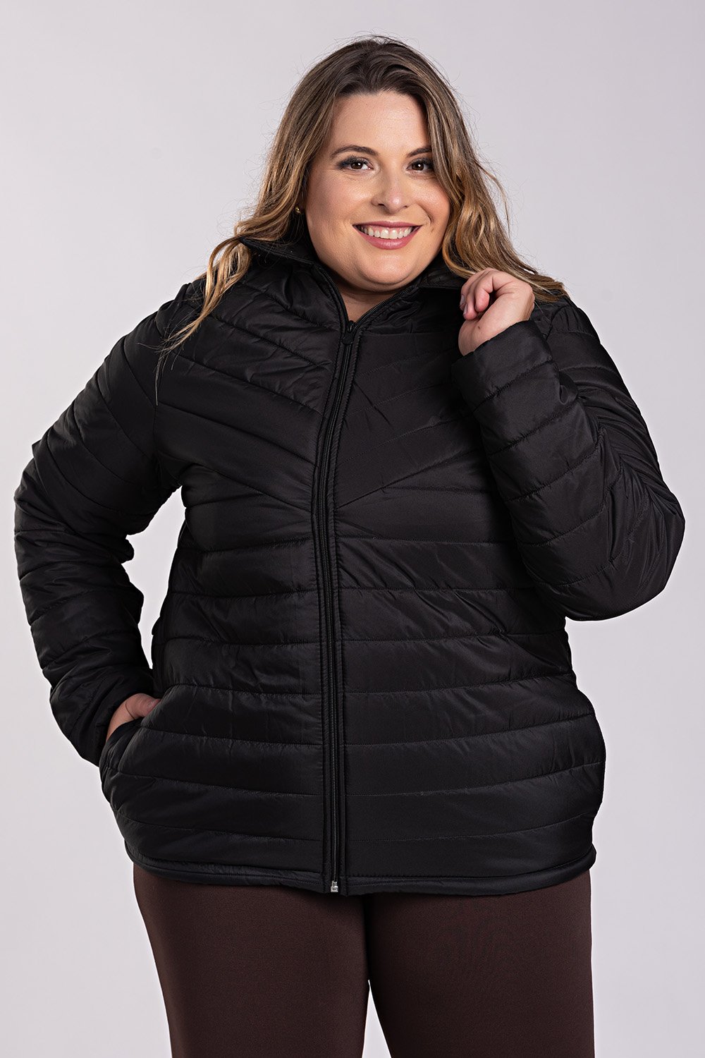 Shops jaquetas feminina plus size