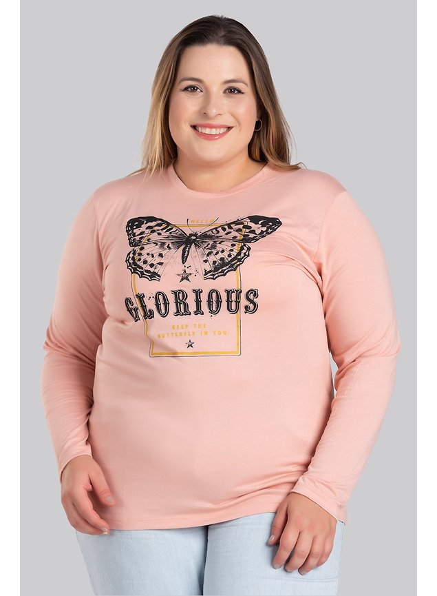 2897 2898 blusa feminina plus size com estampa borboleta viscolycra glorious 17 serena moda prime