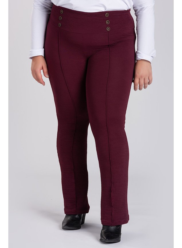 2864 2896 calca feminina plus size flare fler boca de sino malha turim montaria serena moda prime 9