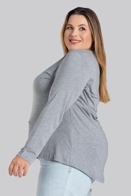 2895 2896 blusa feminina plus size viscolycra mullet mulet manga longa 39