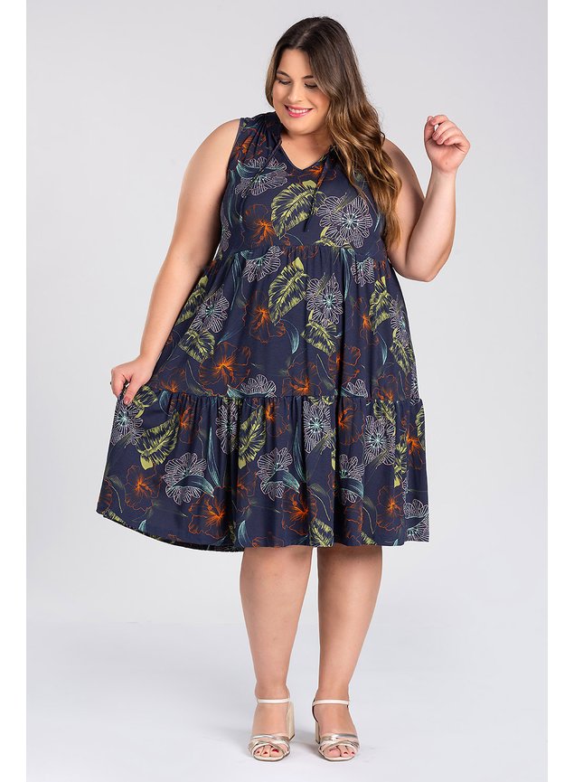 Vestido Viscolycra Vestido Malha Soltinho Vestido Plus Size Malha