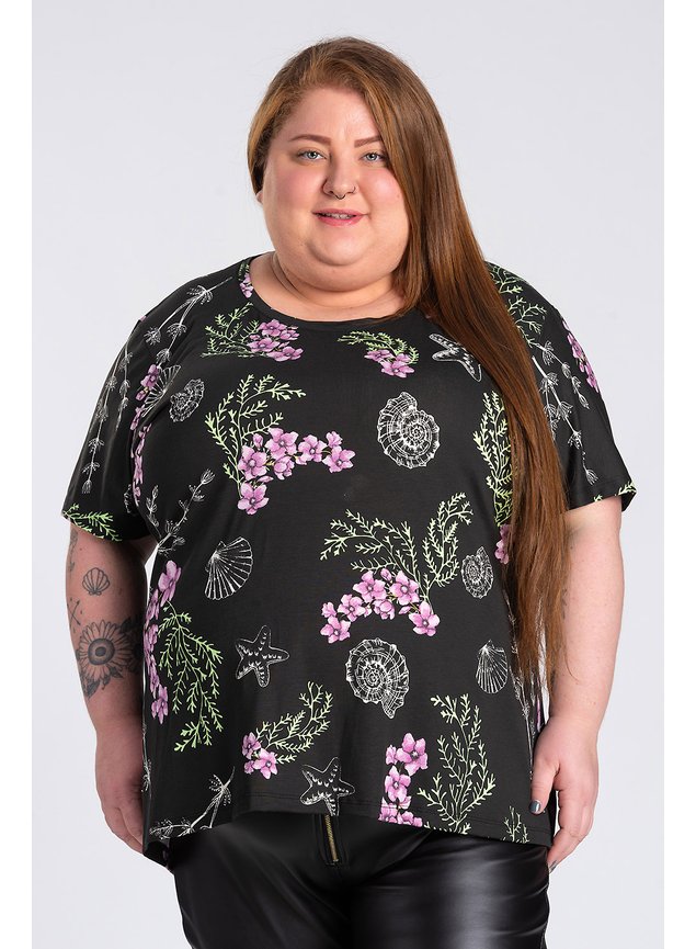 2987 t shirt feminina plus size visco estampada serena 10