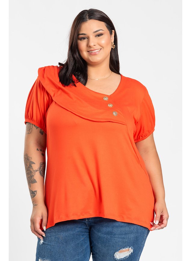 2978 blusa feminina plus size blusa extra grande blusa de suedi suede detalhe botoes 9
