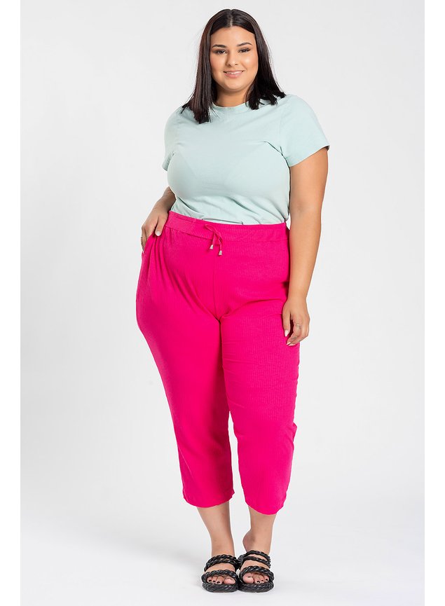 3003 calca capri ribana canelada plus size femina calca estilosa para o dia a dia conforto e levessa 13