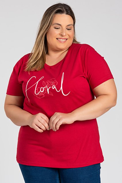 3016 t shirt feminina plus size malha algodao blusa plus size de algodao camiseta plus size de algodao 1