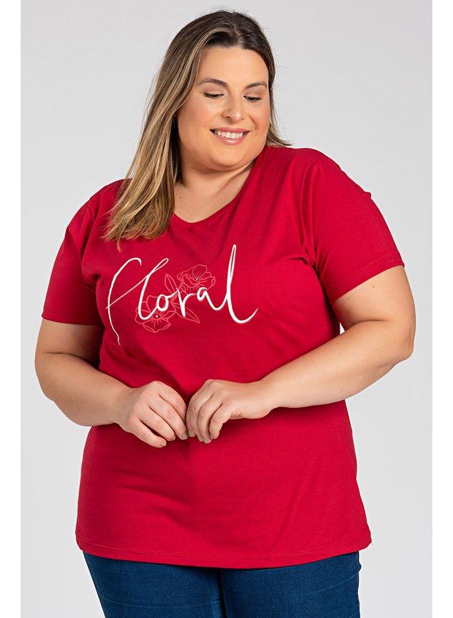 3016 t shirt feminina plus size malha algodao blusa plus size de algodao camiseta plus size de algodao 1