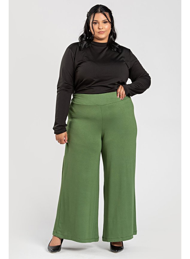 3075 calca pantalona plus size feminina viscose com elastano moletinho calca plussize feminina moletinho confortavel sem bolsos 6