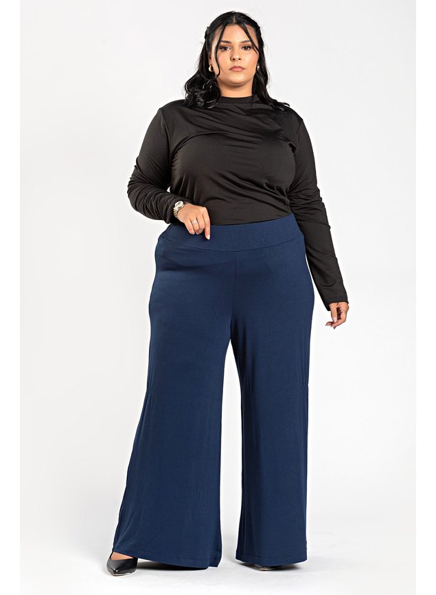 3075 calca pantalona plus size feminina viscose com elastano moletinho calca plussize feminina moletinho confortavel sem bolsos