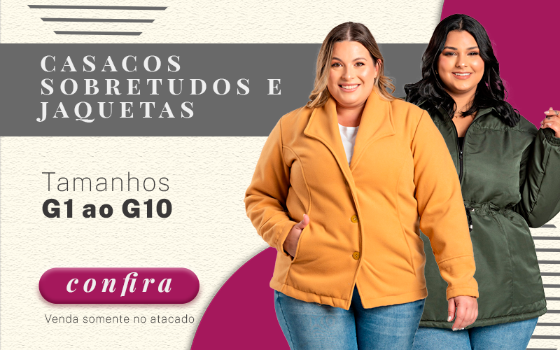casacos jaquetas e sobretudo feminino plus size no atacado serena confeccoes