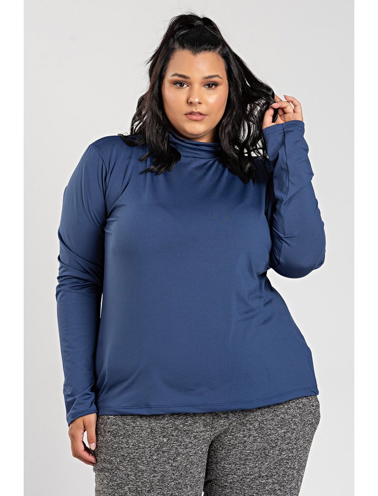 Blusa Térmica Blusa De Frio Feminina Plus Size Blusa Térmica Feminina Plus Size Peluciada Para Inverno Frio Parcelamento  Sem Juros