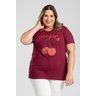 3026 blusa feminina plus size chrerries blusa cereja plus size 2