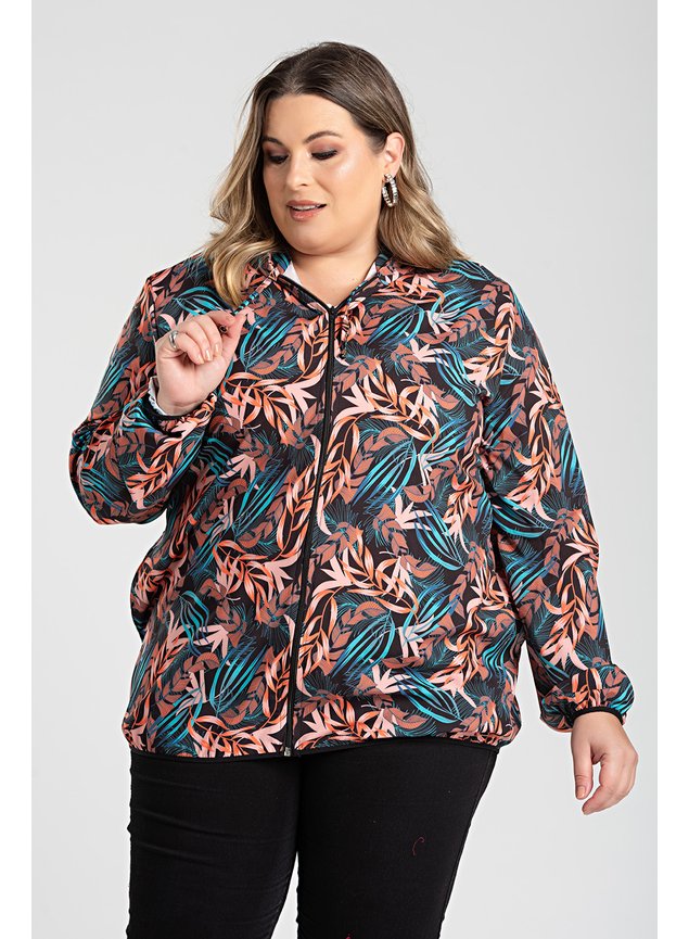 3090 jaqueta corta vento com elastano plus size estampada quebra vento corta vento feminina corta vento estampada 8