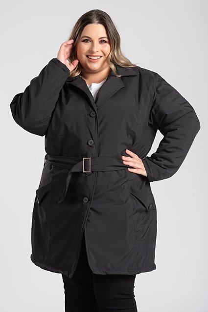 Plus Size Sobretudo Feminino Longo Feminino Longo Casaco Feminino - Main Image