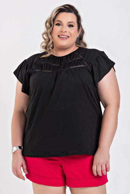 3101 blusa feminina blusa plus size blusa detalhe em renda blusa verao 2024 2025 7
